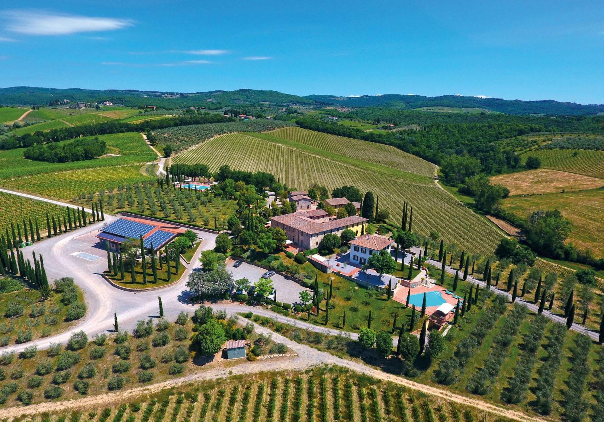 Agriturismo Le Gallozzole Монтериджони Екстериор снимка